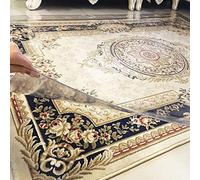 Tapis de sol transparent robuste - Protection imperméable pour sols et coureurs - Housse en vinyle transparent multi-usages, anti-oxydation, taille personnalisable, idéal pour la maison et le bureau