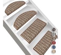 Tapis de sol Trèves Marron 23,5 x 65 cm demi-rond