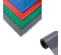 Tapis de Sol Ultra-résistant, Tapis de Parking Ultra-résistant de qualité Commerciale, for Garage, entrepôt, Salle de Sport, remorque, Protection de Sol imperméable(Blue,1.5x1m/4.9x3.2ft)