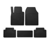 Tapis de sol Universel pour Ssangyong Actyon Rexton Kyron Noir 5 Pcs