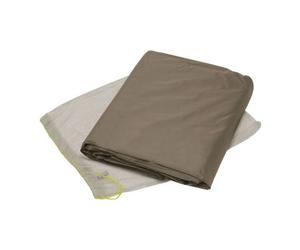 Tapis de sol vaude lizard seamless 2 3 personnes gris