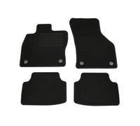 Tapis de sol VD167 - Noir - Toutes saisons - Inodore - En velours - Accessoires de voiture - Compatible avec Skoda Octavia 3 Type 5E Berline Break Scout 2013 2014 2015 2016-