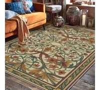 Tapis de sol vintage rectangulaire à poils courts pour salon, chambre à coucher, salle de classe, dortoir, université, décoration de dortoir, 1,5 x 2,1 m