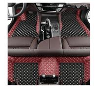 Tapis de Sol voitu Car Floor Mats for Jaguar for X-Type for XTYPE 2002~2009 Rug Leather Mat Set Anti Dirty Pads Accessories Interior Parts Tapis Voiture Automobile(Black Wine)