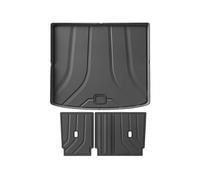 Tapis De Sol Voiture À Couverture Complète pour Lixiang L6 Max 2025 2024 TPE, Tapis Toutes Saisons, Coffre Et Dossier Intérieurs Tapis Sol Voiture Imperméable Tout Temps(Ensemble 2)