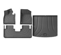 Tapis De Sol Voiture À Couverture Complète pour Lixiang L6 Max 2025 2024 TPE, Tapis Toutes Saisons, Coffre Et Dossier Intérieurs Tapis Sol Voiture Imperméable Tout Temps(Ensemble 7)