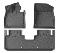 Tapis De Sol Voiture À Couverture Complète pour Lixiang L6 Max 2025 2024 TPE, Tapis Toutes Saisons, Coffre Et Dossier Intérieurs Tapis Sol Voiture Imperméable Tout Temps(Ensemble 1)