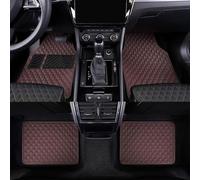 Tapis De Sol Voiture Cuir PU pour Renault Arkana 2019-2024, 4 PièCes Protection Tout Temps ImperméAble Tapis Avant/ArrièRe sur Mesure Accessoires, Brown