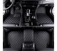 Tapis de Sol Voiture pour Ford Bronco Badlands (Seit 2021), Cuir Tapis de Sol Imperméable Antidérapant Toutes Les Intempéries Voiture Accessoires D'Intérieur,A Black