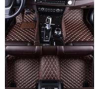 Tapis de Sol Voiture pour Ford Bronco Badlands (Seit 2021), Cuir Tapis de Sol Imperméable Antidérapant Toutes Les Intempéries Voiture Accessoires D'Intérieur,C Coffee Color