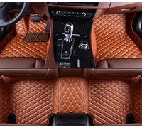 Tapis de Sol Voiture pour Ford Bronco Badlands (Seit 2021), Cuir Tapis de Sol Imperméable Antidérapant Toutes Les Intempéries Voiture Accessoires D'Intérieur,D Brown