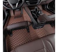 Tapis de Sol Voiture pour Ford Everest (5 Seats) 2016-2020 2021 2022 2023 2024 2025 (LHD), Tapis Voiture Cuir Anti-dérapant Tout Temps Imperméable Antidérapant,A