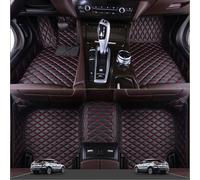 Tapis De Sol Voiture pour Land Rover Freelander 2007-2014, Tapis De Voiture, Tapis Auto Protection IntéRieure Accessoires Voiture PU AntidéRapant ImperméAble RéSistant Saleté,C-Black+Red