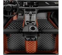Tapis de Sol Voiture pour Opel Insignia 2017 2018 2019 2020, Cuir Tapis Couverture Complète Imperméable Antidérapant Moquette Protection Accessoires,Brown+Black