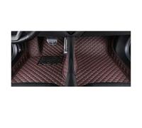 Tapis de Sol Voiture pour Polo 9n3 2004-2009 Tapis De Sol De Voiture en Cuir PU Imperméable Antidérapant Tapis de Sol(Color 5)