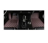 Tapis de Sol Voiture pour Polo 9n3 2004-2009 Tapis De Sol De Voiture en Cuir PU Imperméable Antidérapant Tapis de Sol(Color 3)