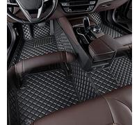Tapis de Sol Voiture pour Porsche Taycan 2019 2020 2021 2022 2023 2024 2025 (LHD), Tapis Voiture Cuir Imperméable Antidérapant Toutes Les Intempéries,Black