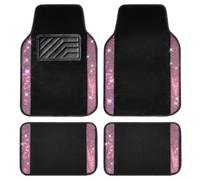 Tapis de Sol Voiture pour Renault Austral Esprit Alpine SUV 2022-2025 | tapis de sol strass rose protection interieur auto accessoire elegance style charmant revetement moquette de haute qualite