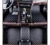 Tapis de Sol Voiture pour VW Tiguan 2 2020-2023, Tapis Voiture Antidérapant Moquette Couverture ComplèTe Cuir Tapis de Sol Protection Intérieur,A