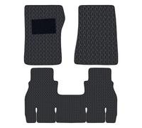 Tapis De Sol Voiture pour Wrangler pour Unlimited 4 Portes 2018-2024 Couverture Complète en Moquette Protection Intérieure Antidérapante