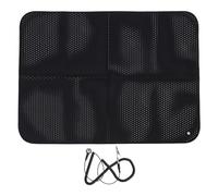 Tapis de sommeil de mise à la terre perforé, coussin de mise à la terre sans fil en cuir PU pour soulager le stress et réduire l’électricité statique, tapis de yoga et de sommeil