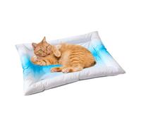 Tapis de sommeil en gel frais pour chiens Cats - Fournitures d'animaux de compagnie par temps chaud respirant pour le balcon, le pique-nique, le parc, la salle de séjour