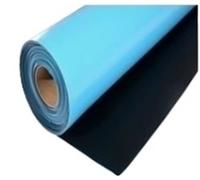 Tapis de soudage antistatique haute température, tapis de mise à la terre for établi, for réparation électronique et travaux électroniques sensibles(Blue,60x183cm/24x72in)