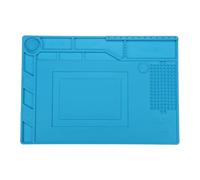 Tapis De Soudure Multifonctionnel En Silicone 39x27cm Tampon Résistant À La Pour Station Soudure Établi Résiste À La Tapis Réparation Circuits Imprimés