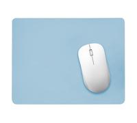 Tapis de Souris, 1 Pc Mousepad de Bureau 26 x 21 cm, Ultra Mince, Antidérapante, Tapis de souris Jeux et travail, Lavable la Vitesse et la précision Améliorées pour PC, Ordinateur, Travail - bleu