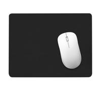 Tapis de Souris, 1 Pc Mousepad de Bureau 26 x 21 cm, Ultra Mince, Antidérapante, Tapis de souris Jeux et travail, Lavable la Vitesse et la précision Améliorées pour PC, Ordinateur, Travail - Noir