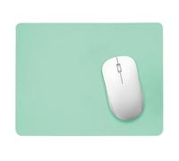 Tapis de Souris, 1 Pc Mousepad de Bureau 26 x 21 cm, Ultra Mince, Antidérapante, Tapis de souris Jeux et travail, Lavable la Vitesse et la précision Améliorées pour PC, Ordinateur, Travail - vert