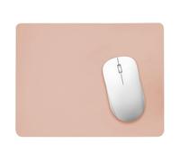 Tapis de Souris, 1 Pc Mousepad de Bureau 26 x 21 cm, Ultra Mince, Antidérapante, Tapis de souris Jeux et travail, Lavable la Vitesse et la précision Améliorées pour PC, Ordinateur, Travail - rose