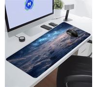Tapis de Souris 1200x600x2 mm Tapis de Souris Gaming,avec Bords Cousus Tapis De Souris XXL Étendu avec Base en Caoutchouc Antidérapante Mouse Pad pour Gamer, Ordinateur, PC (La Route vers Le Paradis)