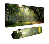 Tapis de Souris 1200x600x3mm Voir, Arbre Tapis de Bureau Gaming, Mouse Pad avec Base en Caoutchouc, Desk Mat avec Coutures sur Les Bords, Accessoire Gamer, pour Bureau Gaming Maison, Gamer, PC 2-8652