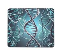 Tapis de souris 17,8 x 21,8 cm Tapis de souris ADN génétique Helix Tapis de souris pour homme femme Tapis de souris d'ordinateur avec base en caoutchouc antidérapant Tapis de clavier pour le travail
