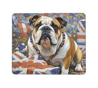 Tapis de souris 17,8 x 21,8 cm, tapis de souris avec base en caoutchouc antidérapant, tapis de clavier pour le travail