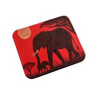 Tapis de Souris 230x180x3mm éléphant Afrique-2 sous Main Bureau 0m0-106 | Tapis de Souris Gamer, Bords Cousus Durables, Base en Caoutchouc Antidérapante pour PC, Ordinateur Portable et Bureau