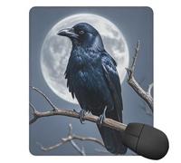 Tapis de souris 25 x 30 cm, tapis de souris pour homme et femme, tapis de souris d'ordinateur avec base en caoutchouc antidérapant, tapis de clavier pour le travail