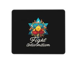 Tapis De Souris 25X30CM, Combattez L'Antisémitisme Mousepad Moderne sous-Main Comfortable Mouse Pad pour Claviers Table Travail