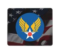Tapis De Souris 25X30CM, Corps des États-Unis Hap Arnold Wing sous-Main Moderne Mousepad Comfortable Tapis De Bureau pour Table Travail Maison