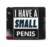 Tapis De Souris 25X30CM, J'Ai Un Tout Petit Pénis Mousepad Durable Tapis De Bureau Antidérapante sous-Main pour Travail Maison Table