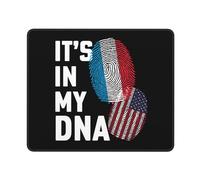 Tapis De Souris 25X30CM, Luxembourg, C'est dans Mon Adn Tapis De Bureau Comfortable Mousepad Moderne sous-Main pour Table Travail Maison