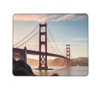 Tapis De Souris 25X30CM, Pont du Golden Gate Mousepad Comfortable Mouse Pad Durable sous-Main pour Table Travail Claviers