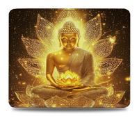 Tapis de Souris, 26 x 21cm Tapis de Bureau Mouse Pad Statue, Base en Caoutchouc Imperméable et Antidérapante, Offrez-Vous Une Glisse Ultra-Douce et Un Suivi Optimal, pour Travail, Jeux Rêve 0d-776