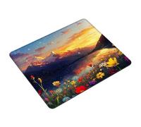 Tapis de Souris 260 x 210 x 3 mm Couleur Tapis Souris Gaming Imperméable, Montagne Mouse Pad avec Base en Caoutchouc Antidérapant, Petit Mousepad pour Maison, Bureau, Voyage, Cadeau Homme S0-632