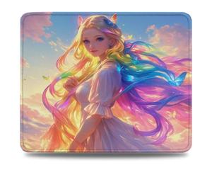 Tapis de Souris, 30 x 25cm Tapis de Bureau Mouse Pad Couleur, Base en Caoutchouc Imperméable et Antidérapante, Offrez-Vous Une Glisse Ultra-Douce et Un Suivi Optimal, pour Travail, Jeux Rêve 0d-63