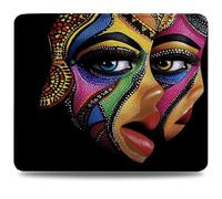 Tapis de Souris, 30 x 25cm Tapis de Bureau Mouse Pad Noir, Base en Caoutchouc Imperméable et Antidérapante, Offrez-Vous Une Glisse Ultra-Douce et Un Suivi Optimal, pour Travail, Jeux Résumé (2) 0d-262