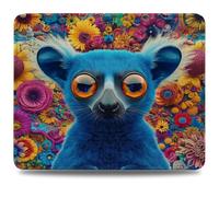 Tapis de Souris, 34 x 28cm Tapis de Bureau Mouse Pad Singe, Base en Caoutchouc Imperméable et Antidérapante, Offrez-Vous Une Glisse Ultra-Douce et Un Suivi Optimal, pour Travail, Jeux Rêve 0d-780