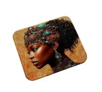 Tapis de Souris, 340x280x3mm XL sous Main Bureau Afrique Beauté-2 0m0-144 | Base en Caoutchouc Antidérapante, Petit Mouse Pad Portable, pour Le Bureau et Les Jeux, Haute Précision et Vitesse