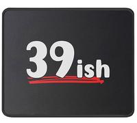Tapis De Souris 39Ish Funny 40Th Birthday 40 Year Old Turning 40 1983 1984 1985 Mouse Pad Anti-Dérapant sous-Main Comfortable Tapis De Bureau pour Claviers Travail Table 25X30CM